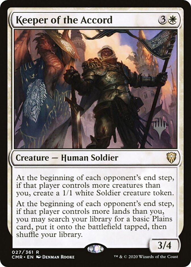 Magic the Gathering Card - Keeper of the Accord - MTG Circle
