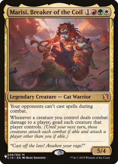 Magic the Gathering Card - Marisi, Breaker of the Coil - MTG Circle