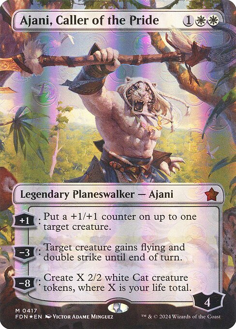 Magic the Gathering Card - Ajani, Caller of the Pride - MTG Circle