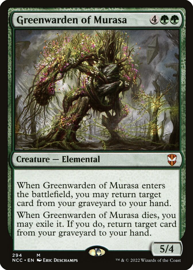 Magic the Gathering Card - Greenwarden of Murasa - MTG Circle