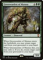 Magic the Gathering Card - Greenwarden of Murasa - MTG Circle