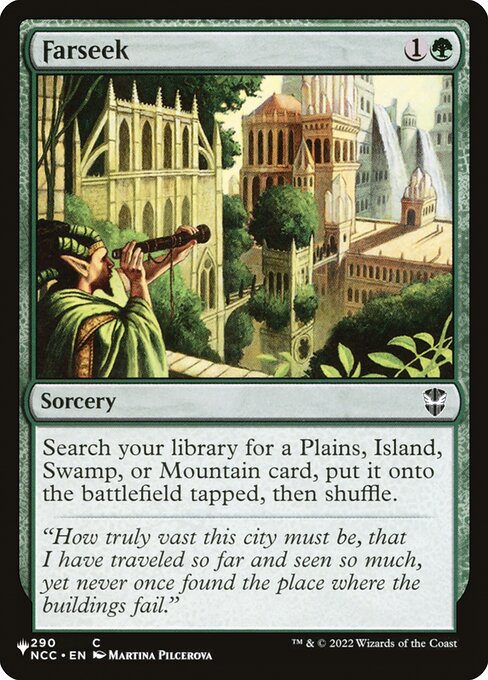 Magic the Gathering Card - Farseek - MTG Circle