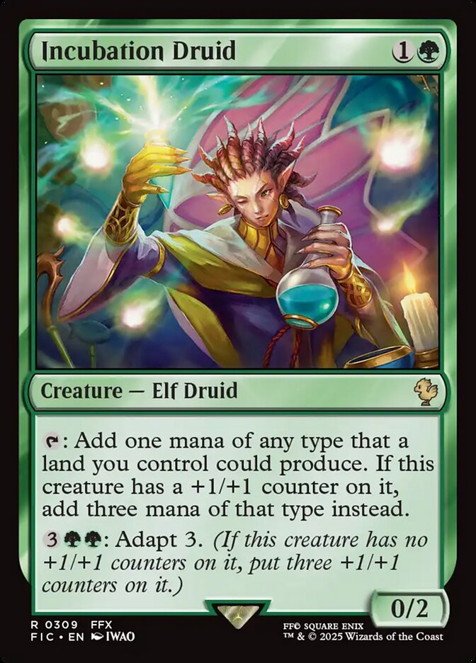 Magic the Gathering Card - Incubation Druid - MTG Circle