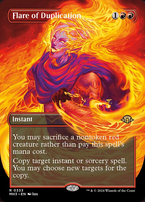 Magic the Gathering Card - Flare of Duplication - MTG Circle