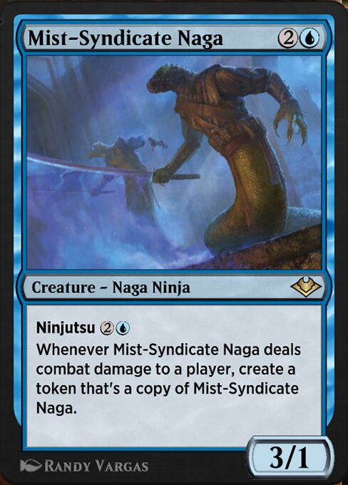 Magic the Gathering Card - Mist-Syndicate Naga - MTG Circle