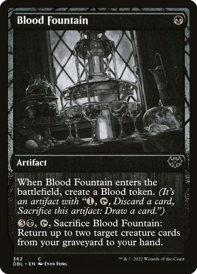 Magic the Gathering Card - Blood Fountain - MTG Circle