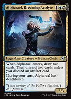 Magic the Gathering Card - Alpharael, Dreaming Acolyte - MTG Circle