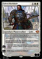 Magic the Gathering Card - Gideon Blackblade - MTG Circle