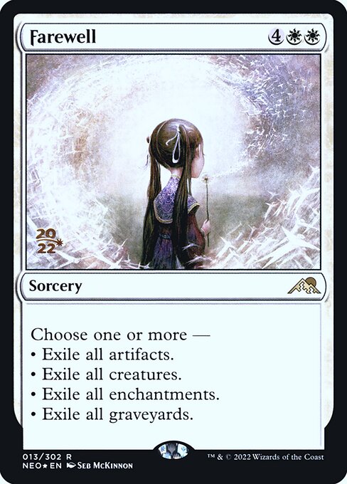 Magic the Gathering Card - Farewell - MTG Circle