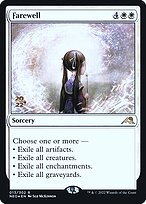 Magic the Gathering Card - Farewell - MTG Circle