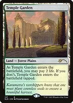 Magic the Gathering Card - Temple Garden - MTG Circle