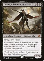 Magic the Gathering Card - Drana, Liberator of Malakir - MTG Circle