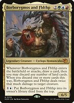 Magic the Gathering Card - Borborygmos and Fblthp - MTG Circle