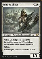 Magic the Gathering Card - Blade Splicer - MTG Circle