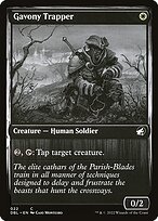 Magic the Gathering Card - Gavony Trapper - MTG Circle