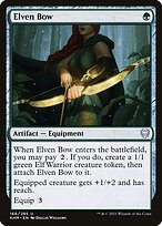 Magic the Gathering Card - Elven Bow - MTG Circle