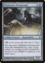 Magic the Gathering Card - Phyrexian Metamorph - MTG Circle