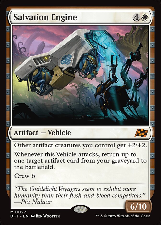 Magic the Gathering Card - Salvation Engine - MTG Circle