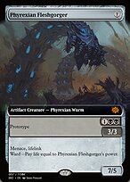 Magic the Gathering Card - Phyrexian Fleshgorger - MTG Circle