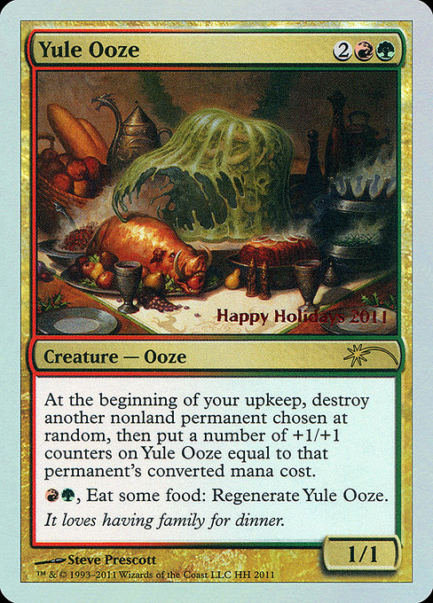 Magic the Gathering Card - Yule Ooze - MTG Circle
