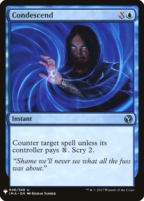 Magic the Gathering Card - Condescend - MTG Circle