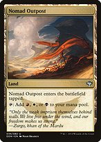 Magic the Gathering Card - Nomad Outpost - MTG Circle
