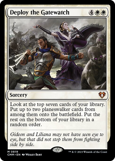 Magic the Gathering Card - Deploy the Gatewatch - MTG Circle