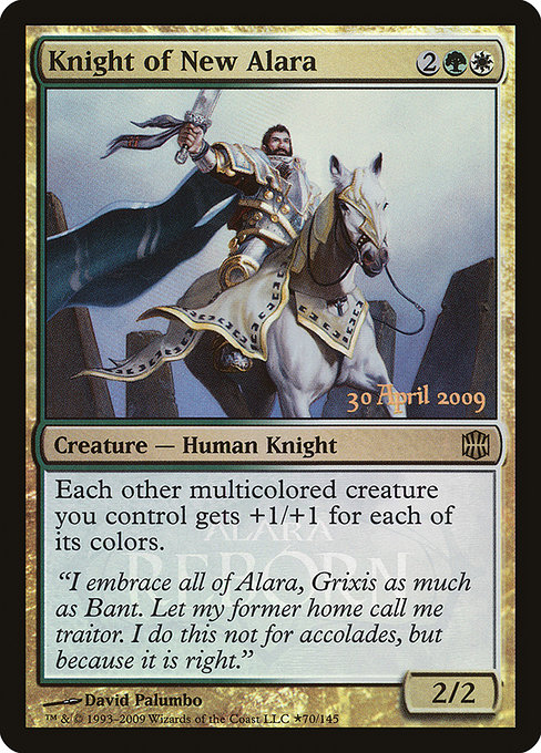 Magic the Gathering Card - Knight of New Alara - MTG Circle