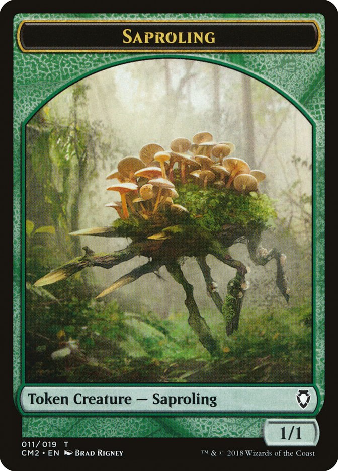 Magic the Gathering Card - Saproling - MTG Circle