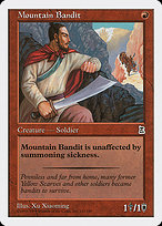 Magic the Gathering Card - Mountain Bandit - MTG Circle