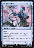 Magic the Gathering Card - Haughty Djinn - MTG Circle