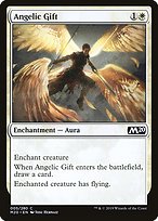 Magic the Gathering Card - Angelic Gift - MTG Circle