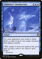 Magic the Gathering Card - Elminster's Simulacrum - MTG Circle