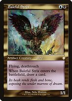 Magic the Gathering Card - Baleful Strix - MTG Circle