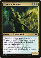 Magic the Gathering Card - Erstwhile Trooper - MTG Circle