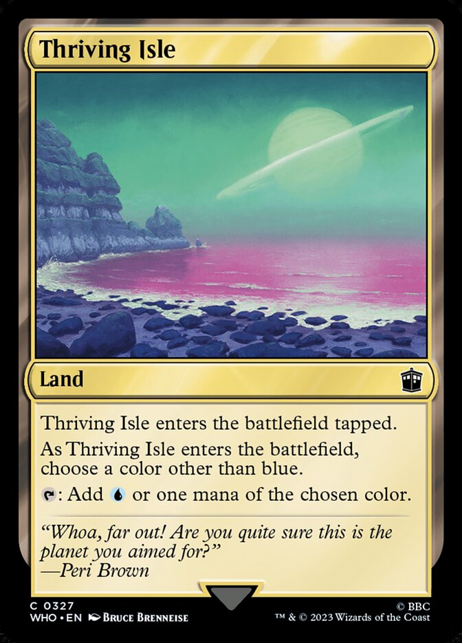 Magic the Gathering Card - Thriving Isle - MTG Circle