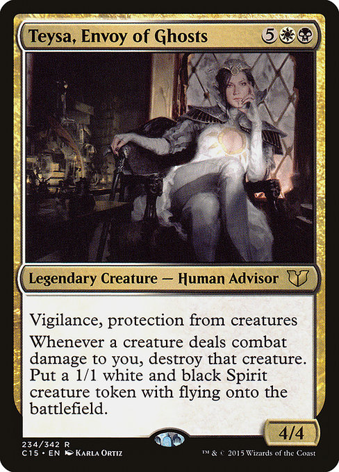 Magic the Gathering Card - Teysa, Envoy of Ghosts - MTG Circle