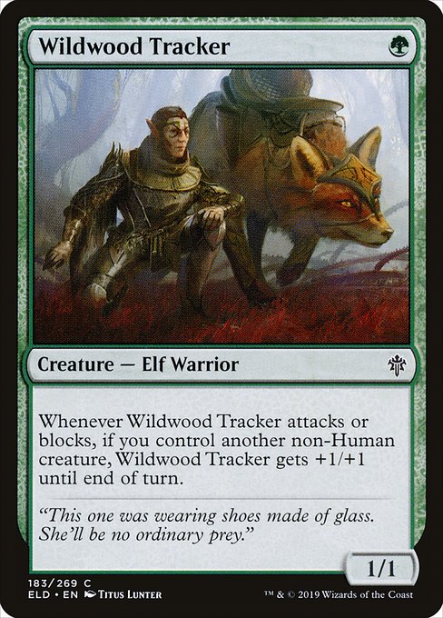 Magic the Gathering Card - Wildwood Tracker - MTG Circle