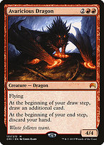 Magic the Gathering Card - Avaricious Dragon - MTG Circle