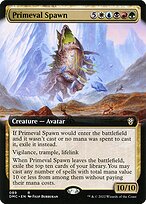 Magic the Gathering Card - Primeval Spawn - MTG Circle