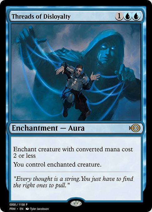 Magic the Gathering Card - Threads of Disloyalty - MTG Circle