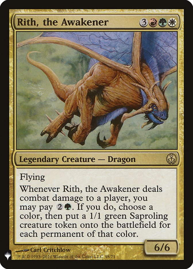 Magic the Gathering Card - Rith, the Awakener - MTG Circle