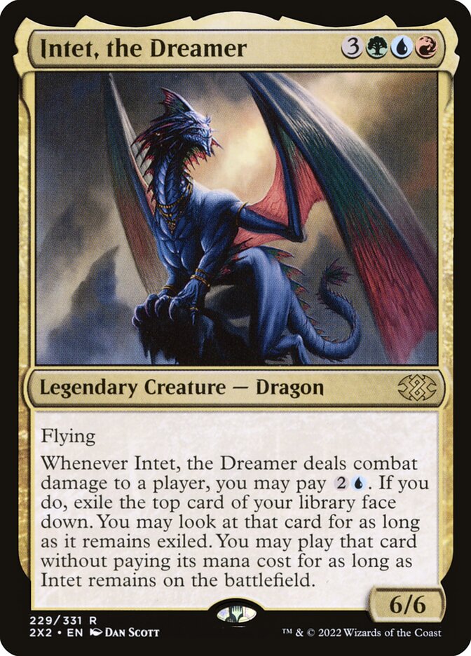 Magic the Gathering Card - Intet, the Dreamer - MTG Circle