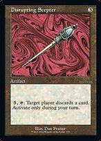 Magic the Gathering Card - Disrupting Scepter - MTG Circle