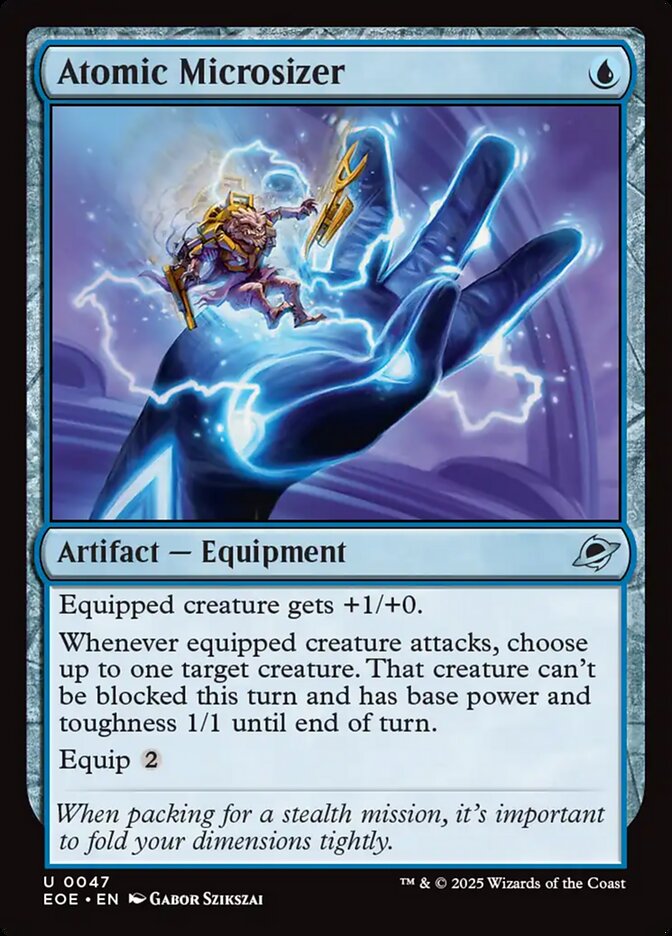 Magic the Gathering Card - Atomic Microsizer - MTG Circle