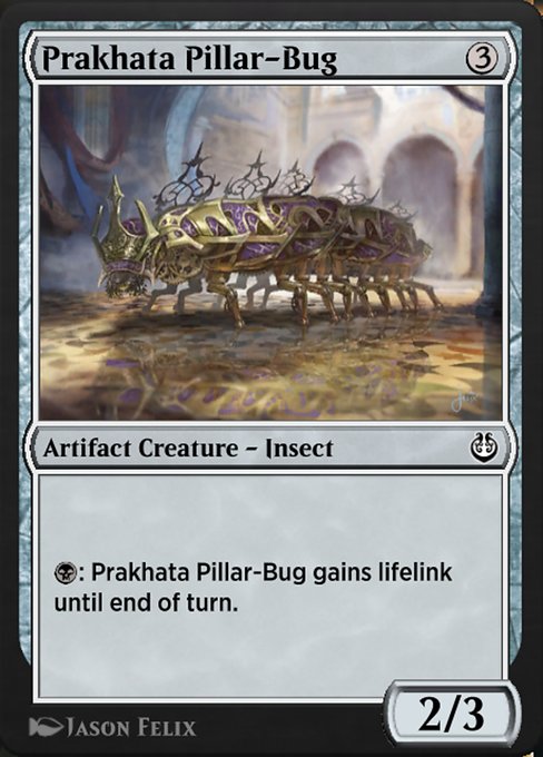 Magic the Gathering Card - Prakhata Pillar-Bug - MTG Circle