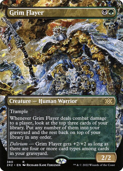 Magic the Gathering Card - Grim Flayer - MTG Circle