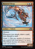 Magic the Gathering Card - Boosted Sloop - MTG Circle