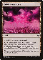Magic the Gathering Card - Grixis Panorama - MTG Circle