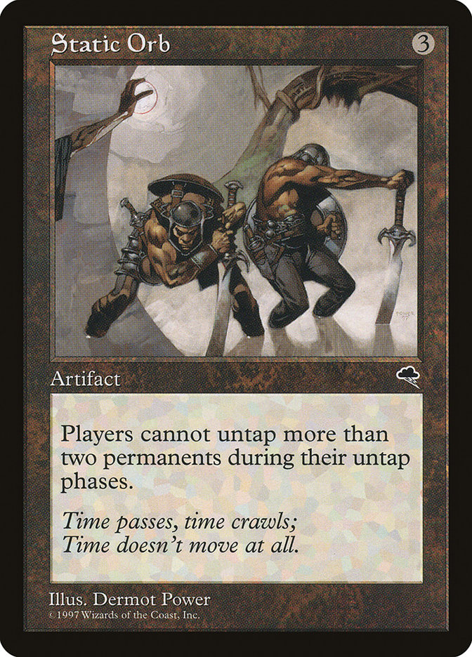 Magic the Gathering Card - Static Orb - MTG Circle
